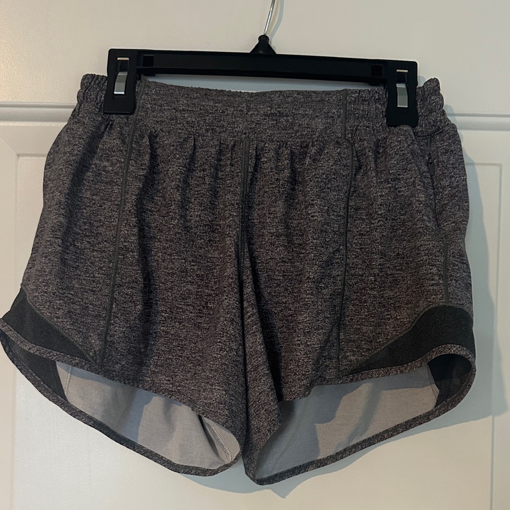 Lululemon Athletica Charcoal Athletic Shorts